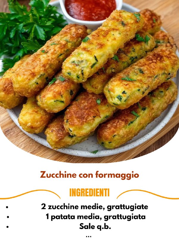 Crocchette di Zucchine e Formaggio: più buone della carne!