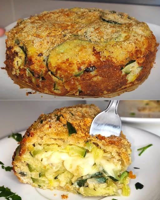 Torta di zucchine cremosa al formaggio: il piatto facile che conquista tutti