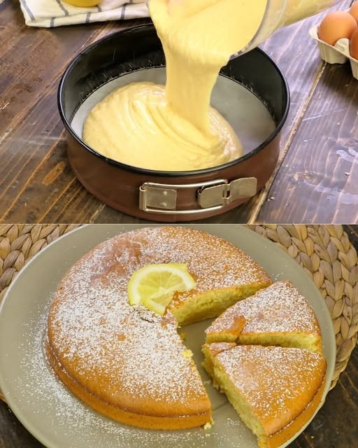 Torta Frullata al Limone: Soffice e Profumata, il Dolce Perfetto per Ogni Occasione
