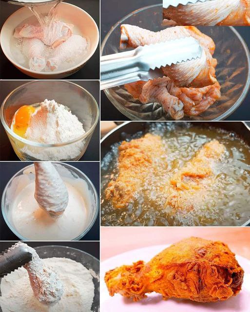 Pollo Croccante Stile KFC Fatto in Casa: La Ricetta Segreta che Conquista Tutti!