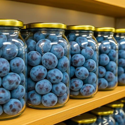 Prugne in barattolo: il metodo casalingo che le mantiene dolci e fragranti fino all’inverno”