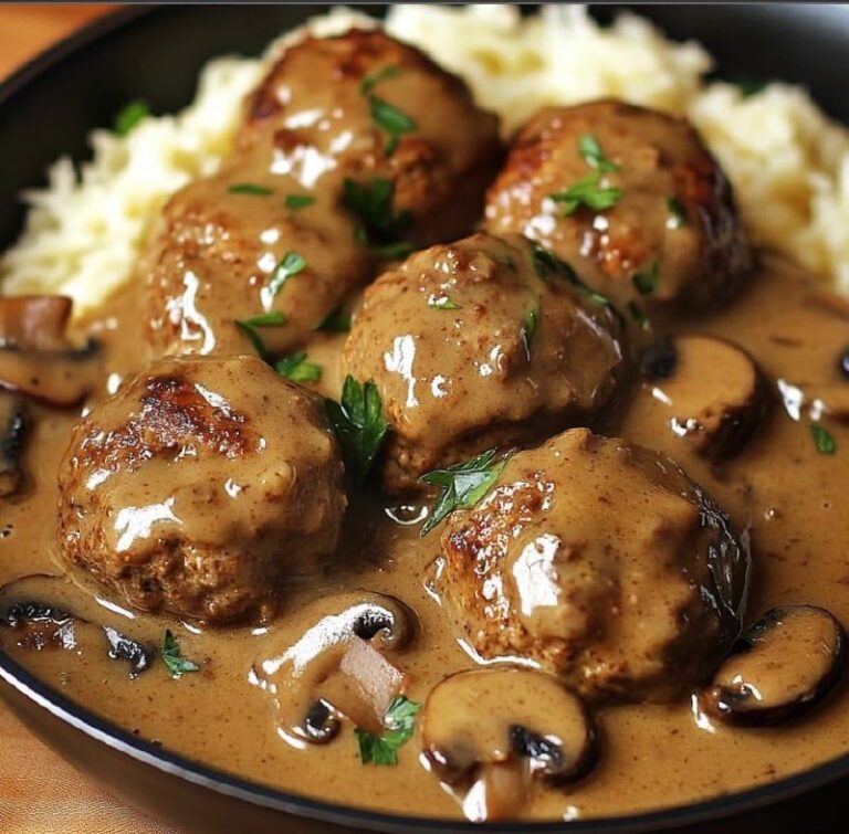 Polpette cremose ai funghi: un comfort food irresistibile da portare in tavola
