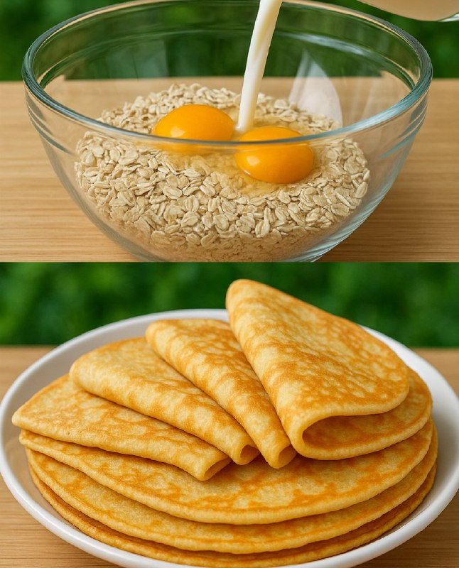 Pancake d’avena senza zucchero e senza farina: pronti in soli 5 minuti!