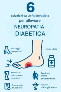 6 soluzioni di una fisioterapista per alleviare la neuropatia diabetica