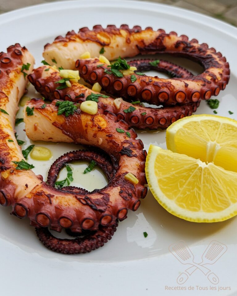 Profumo di Mare: Polpo Grigliato al Limone e Spezie Mediterranee