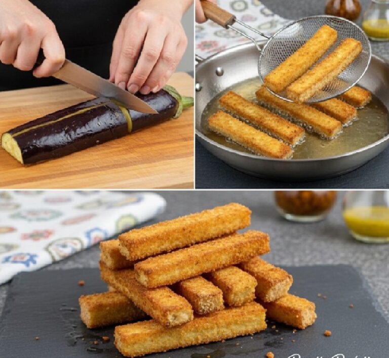 Bastoncini di Melanzane Dorati e Croccanti: Un’Idea Sfiziosa per Tutti