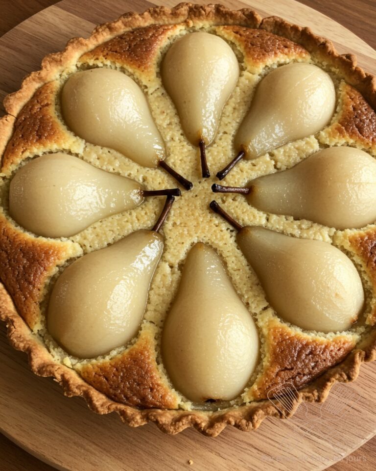 Crostata soffice di pere e mandorle: l’incontro tra dolcezza e croccantezza