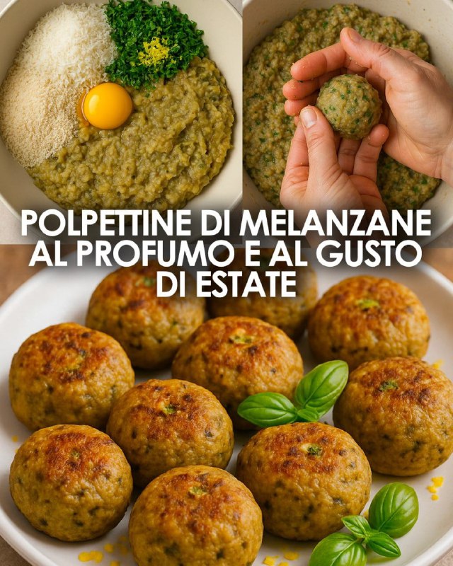 Polpettine di Melanzane al Profumo d’Estate con il Mio Segreto di Famiglia