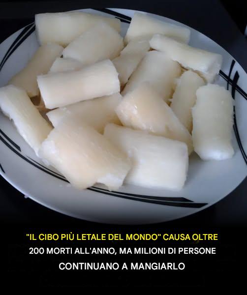 L'alimento più letale al mondo uccide più di 200 persone all'anno, eppure milioni di persone continuano a mangiarlo