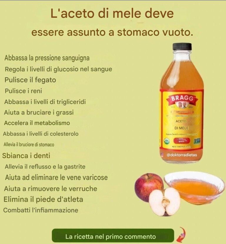Scopri i numerosi benefici per la salute dell'aceto di mele: ti sorprenderanno!