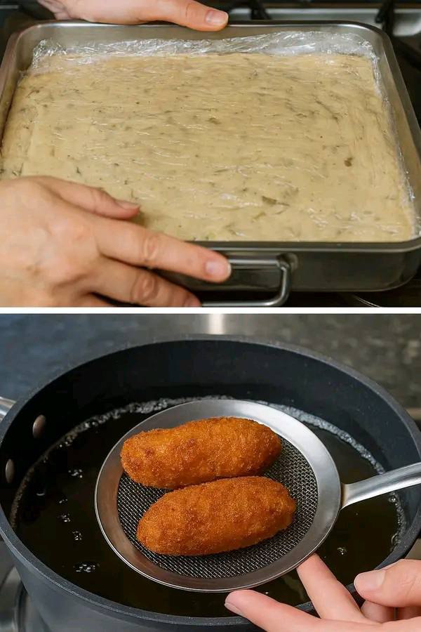 Crocchette di melanzane cremose al cuore di besciamella e parmigiano