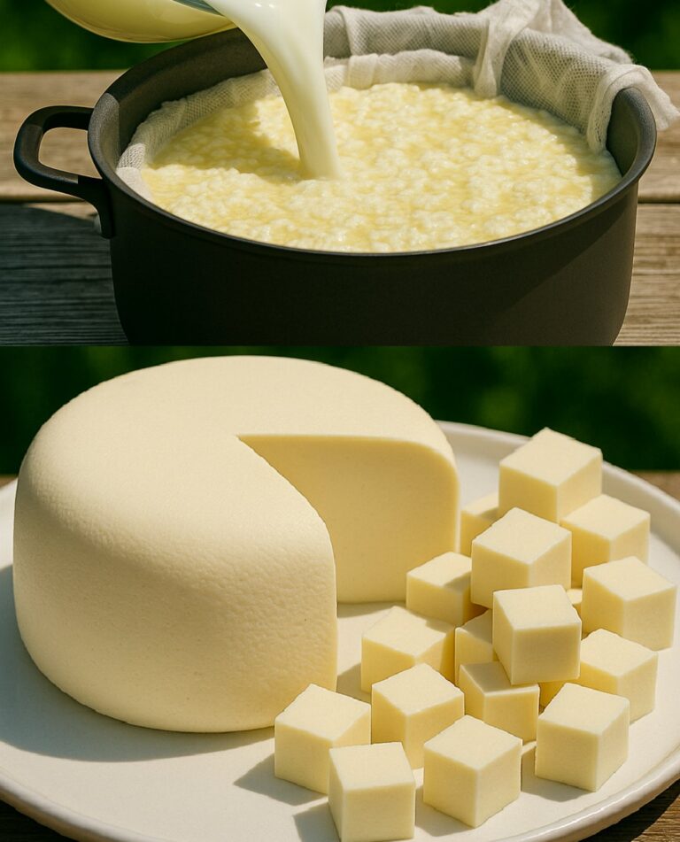 Formaggio fatto in casa con soli 3 ingredienti: genuino, semplice e irresistibile