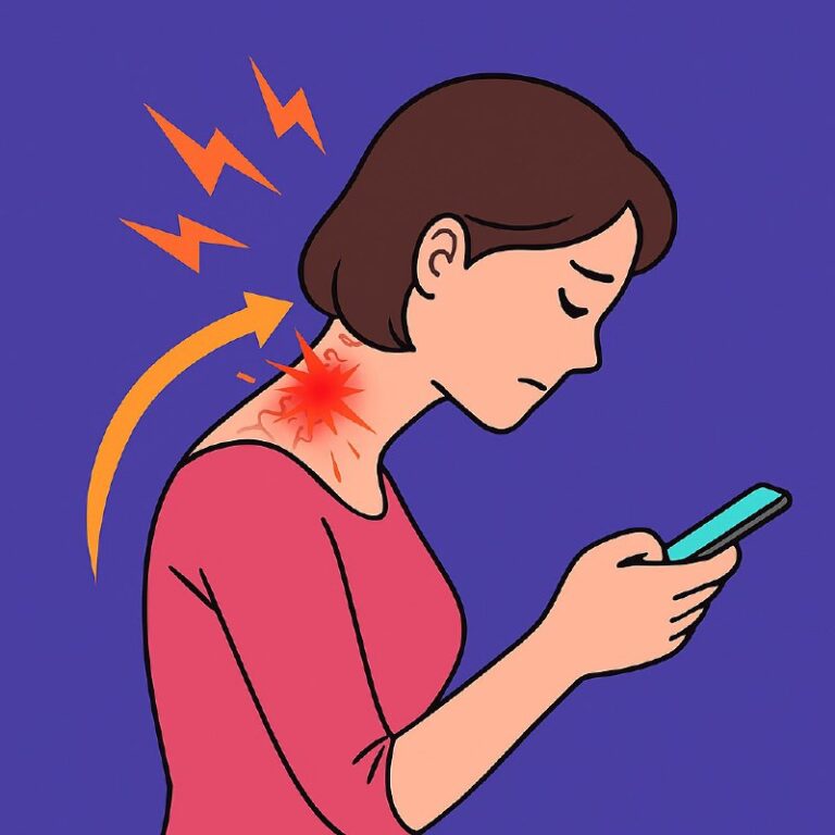 Il “collo da smartphone”: un problema moderno per la salute