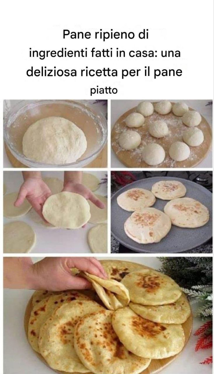 La magia del pane piatto: una ricetta semplice, l'incredibile sapore della tradizione fatta in casa!