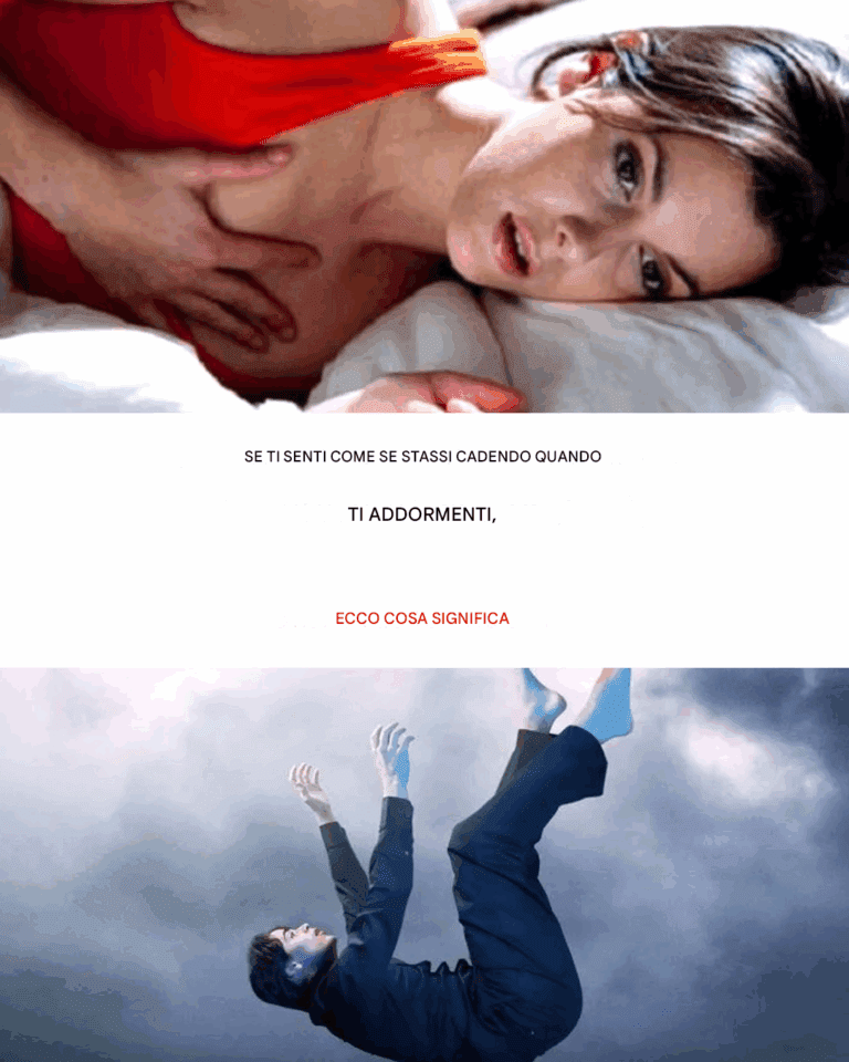 Se ti senti come se ti stessi addormentando, significa quanto segue: