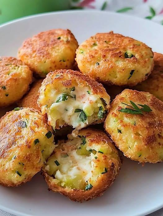 Frittelle di Zucchine e Patate: Croccanti Fuori, Morbide Dentro — Il Comfort Food Perfetto per Ogni Occasione! 