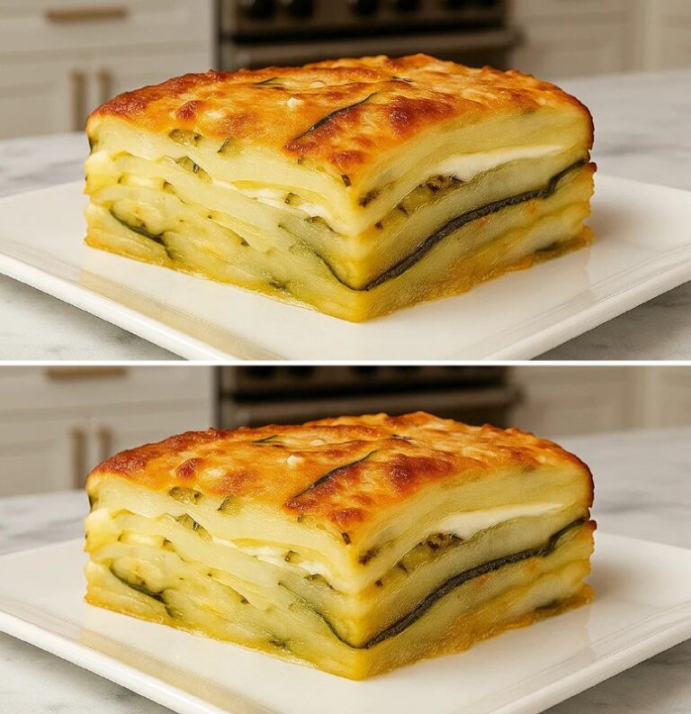 Parmigiana bianca di zucchine e patate: il piatto cremoso e leggero che conquista tutti! 