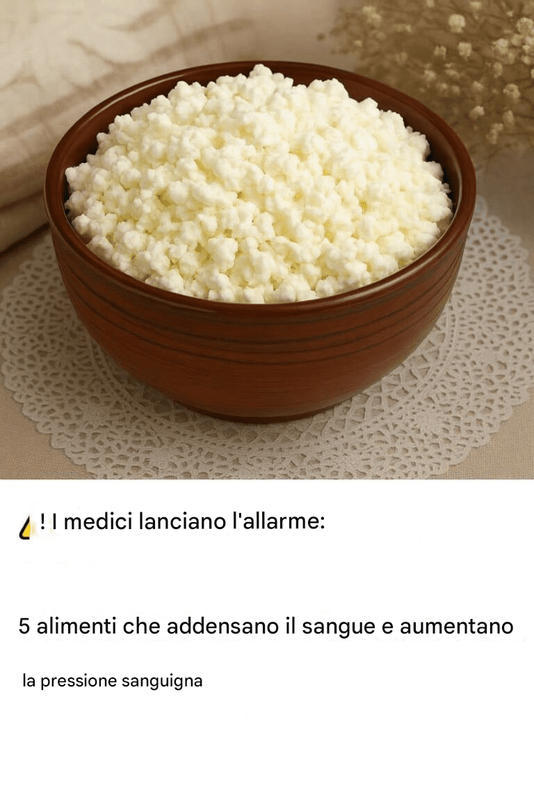 I medici lanciano l'allarme: 5 alimenti che addensano il sangue e aumentano la pressione sanguigna