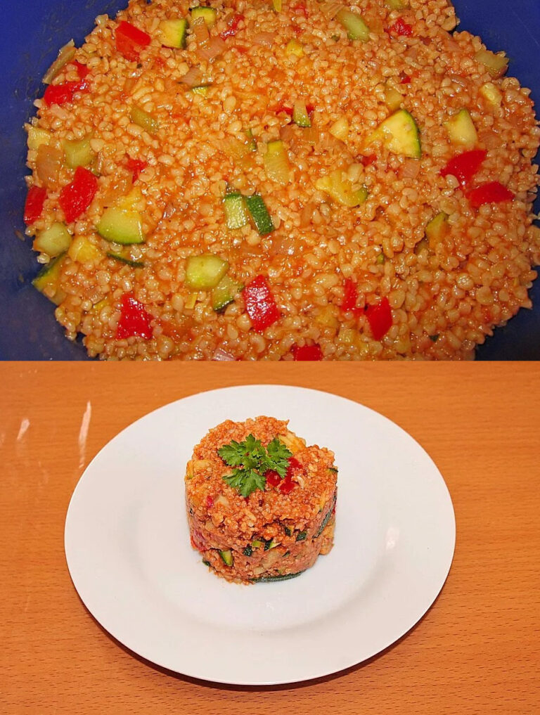 Wow, amico! Funziona sempre: insalata di bulgur rosso