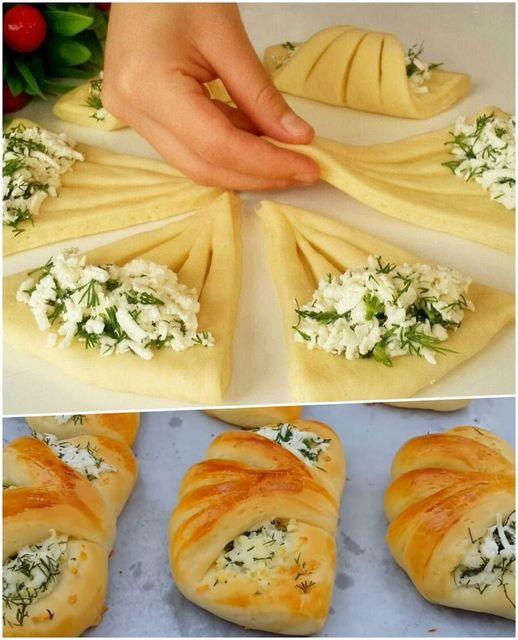 Involtini antipasto con formaggio salato e verdure 😍 😋 Ricetta passo passo nel primo commento 👇