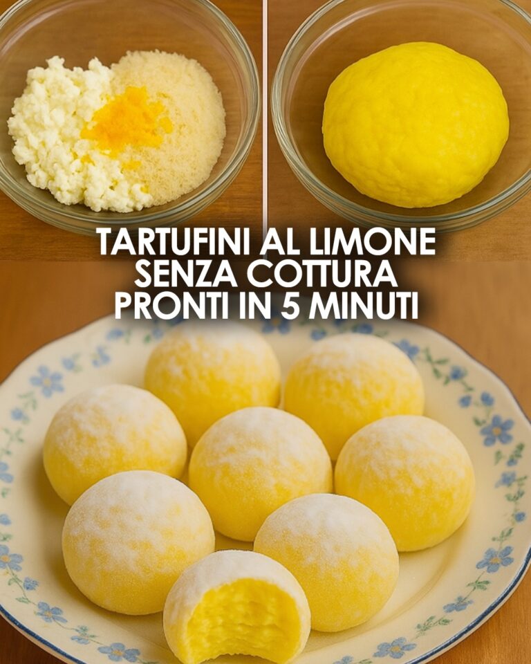 Tartufi al limone senza cottura: la ricetta fresca, veloce e irresistibile