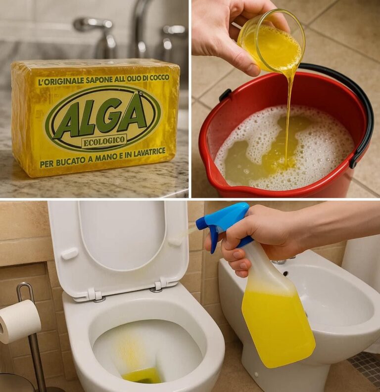 Come pulire tutta casa con il sapone giallo della nonna