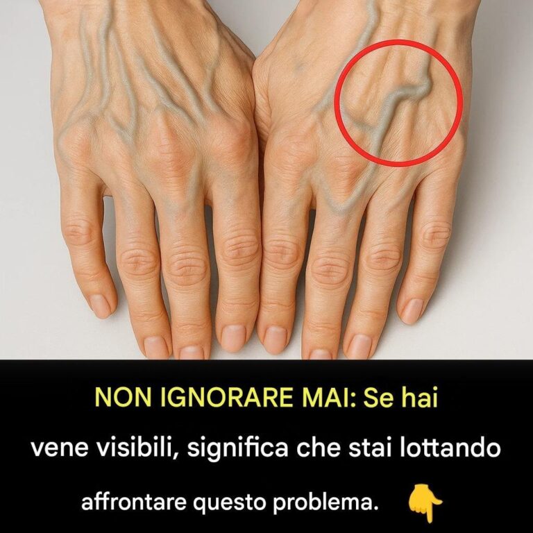 5 condizioni che possono causare vene visibili