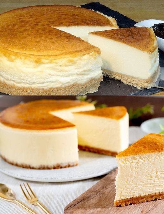 Si scioglie sulla lingua, cheesecake con crema pasticcer