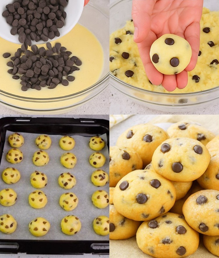 Biscotti allo yogurt con gocce di cioccolato: la ricetta dei frollini leggeri e golosi