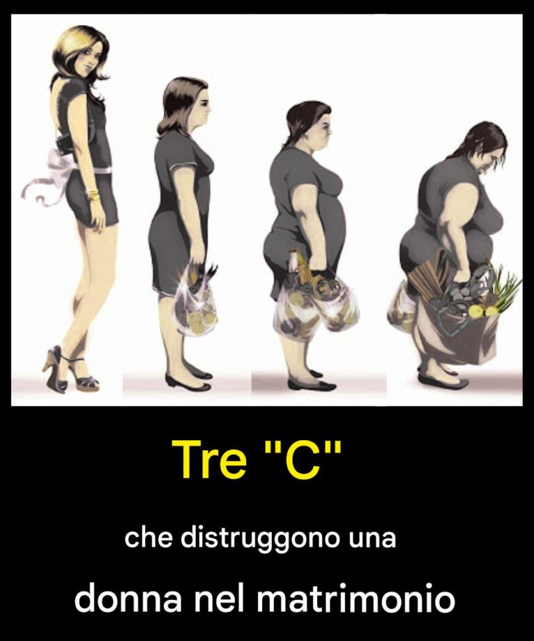 Tre “C” che distruggono una donna nel matrimonio