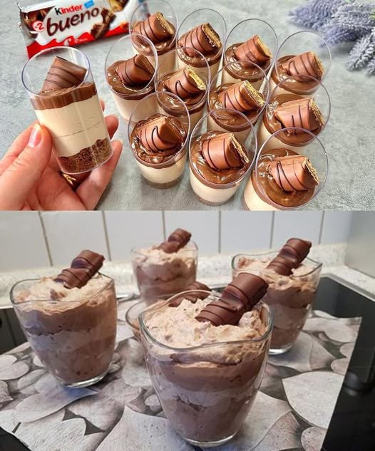 Delizia al Kinder Bueno in 10 minuti: il dessert cremoso che conquista tutti! 