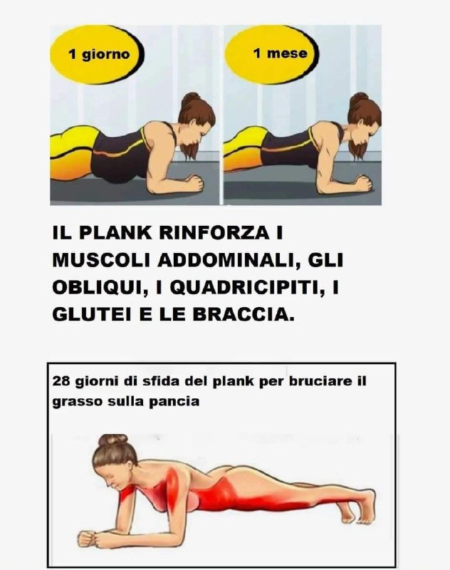 La Sfida dei 28 Giorni di Plank: Addio al Grasso Addominale e Benvenuto a un Corpo Tonico!
