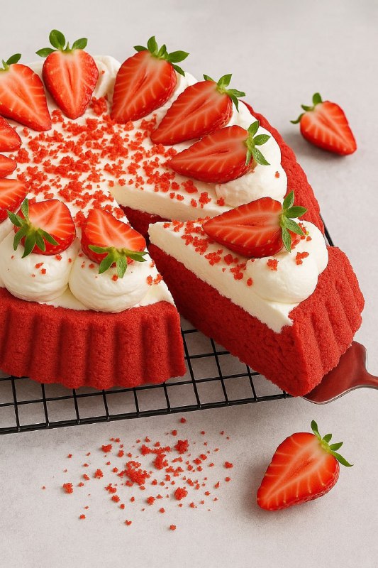 Red Velvet Soffice da Sogno: la Torta Rosso Passione che Scioglie il Cuore! 
