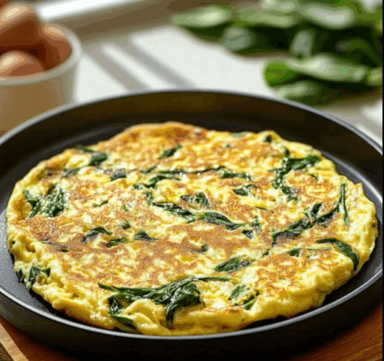 Frittata di spinaci: una colazione sana e deliziosa