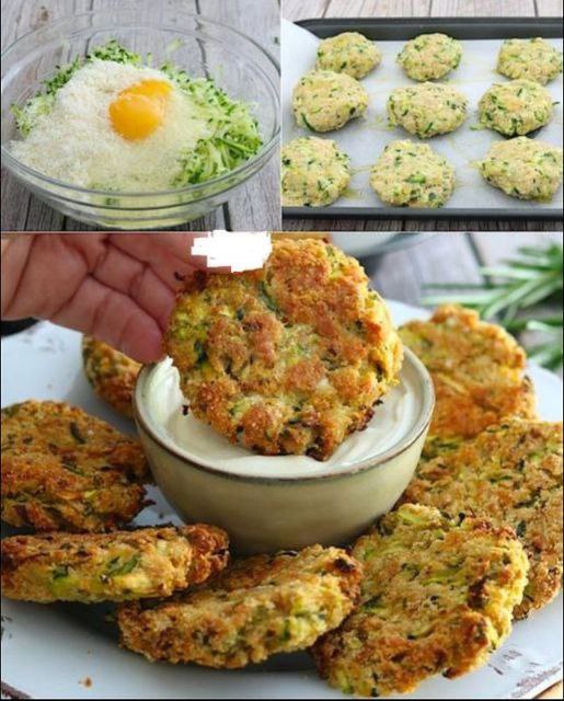 Frittelle di Zucchine al Forno: Croccanti Fuori, Morbide Dentro e 100% Leggere! 