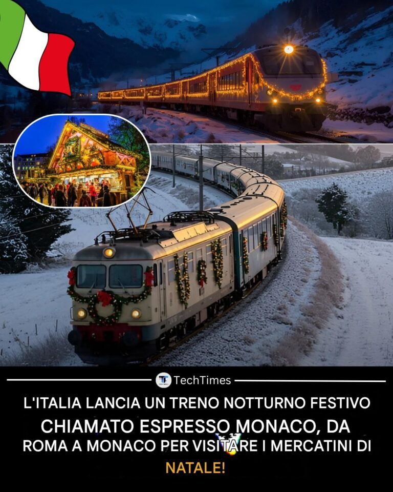 L’Italia ha appena lanciato un treno notturno festivo da Roma a Monaco
