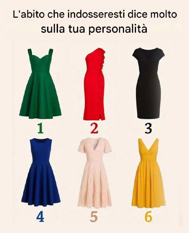 L’abito che indosseresti dice molto sulla tua personalità