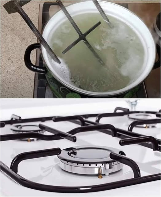 Pulisci la griglia del tuo piano cottura con un metodo semplice!