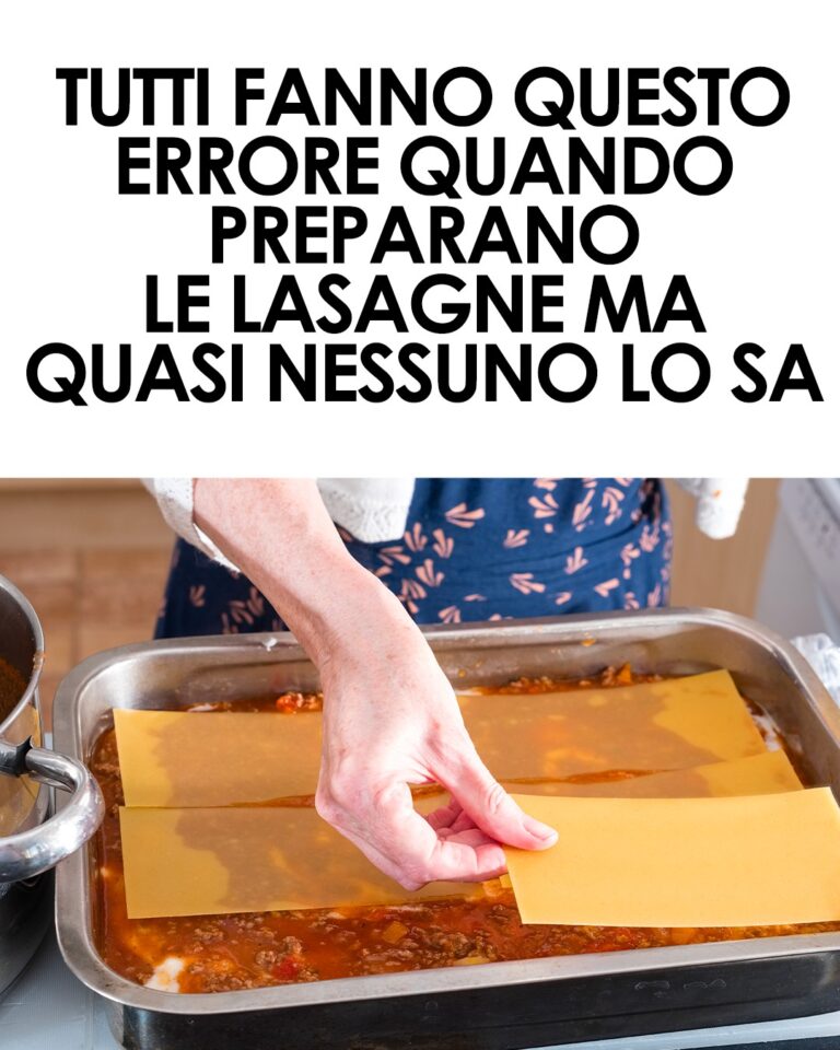 5 errori comuni da evitare per preparare lasagne perfette