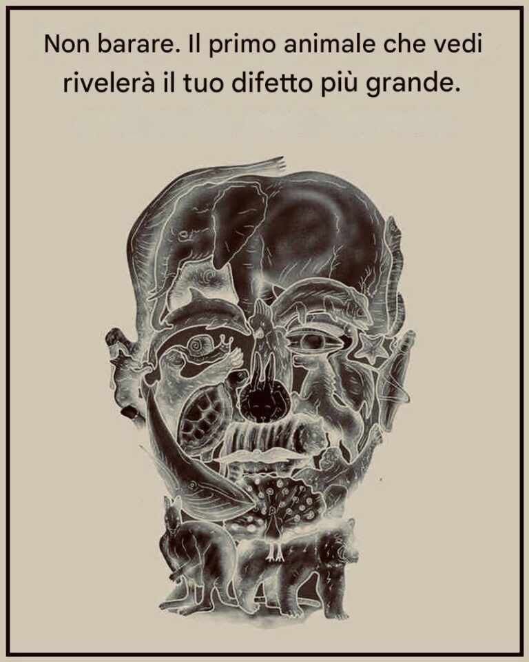 Lo strano test visivo che promette di rivelare il tuo « difetto più grande » in base al primo animale che vedi.
