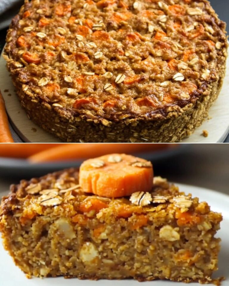 Ricetta per la torta di carote e avena
