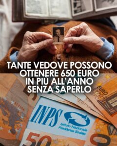 Bonus INPS di 635 euro per vedove e vedovi – Guida pratica 2025