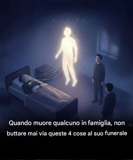 Non buttare mai via queste 4 cose dal loro armadio dopo il funerale