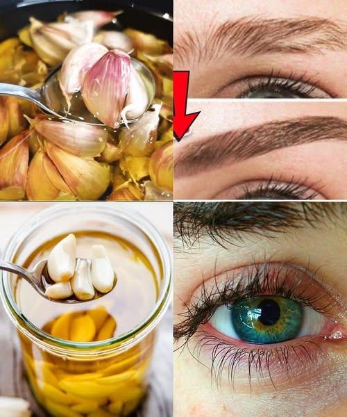 Dite addio alle sopracciglia rade e alle ciglia corte grazie all’aglio