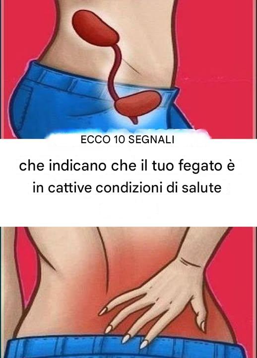 10 segnali che indicano che il tuo fegato non è sano