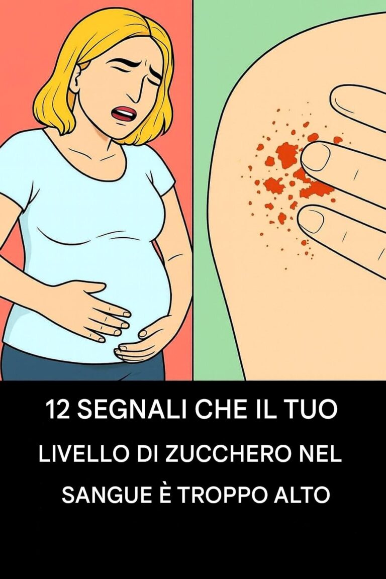 12 segnali silenziosi che il tuo corpo invia quando la glicemia è troppo alta