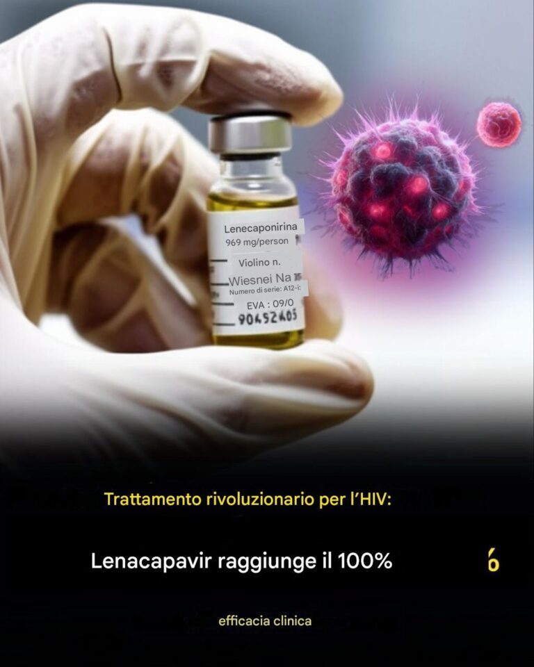 Trattamento rivoluzionario per l'HIV: Lenacapavir raggiunge il 100% di efficacia clinica