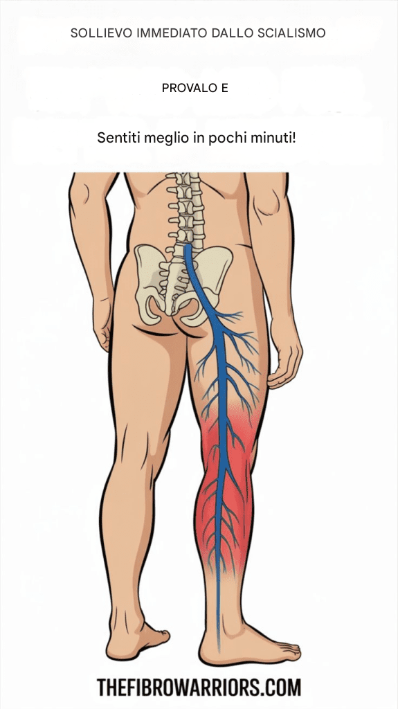 Sollievo immediato dal dolore sciatico: provalo e ti sentirai meglio in pochi minuti!