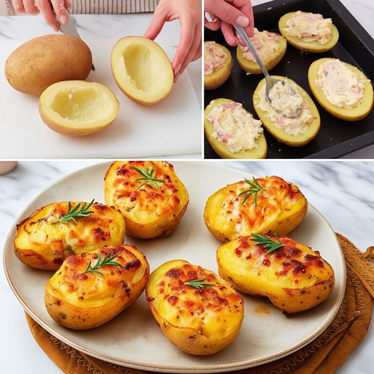 Patate Ripiene al Forno: Croccanti Fuori, Morbide e Golose Dentro