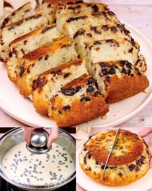 Torta Rava con gocce di cioccolato: morbida, profumata e deliziosa!